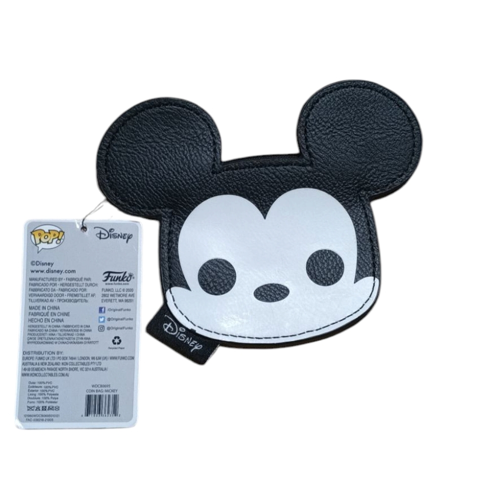 Disney Funko Pop Black and White Mickey Mouse Wallet